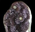 Amethyst Crystal Cluster On Stand - Great Display #36420-1